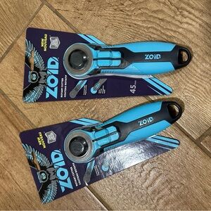 Brand Zoid 45mm Rotary Cutter with Grip, Fabric Cutter